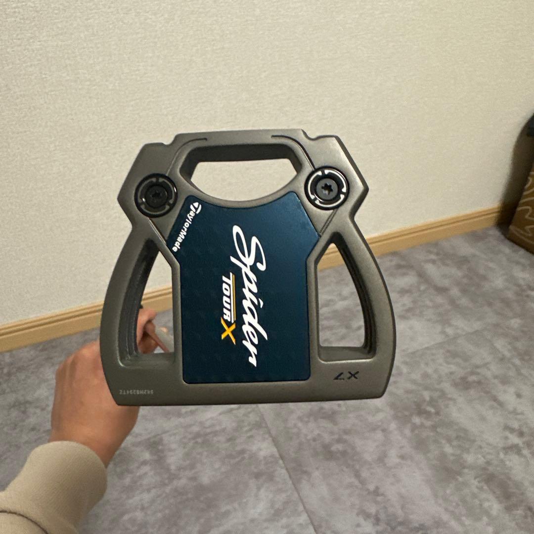 テーラメイド スパイダーX ダブルベントパター