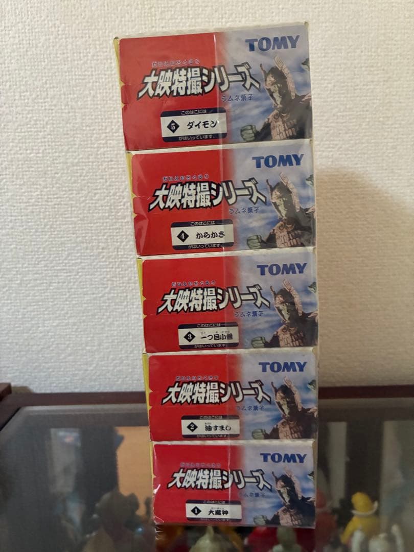 TOMY 大映特撮シリーズ　全5種　新品未開封 ミニソフビ　大魔神　妖怪大戦争