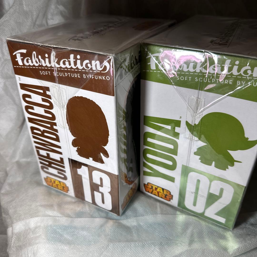 スターウォーズ　ファンコ社製　ファブリケーションぬいぐるみ　チューバッカ　ヨーダ