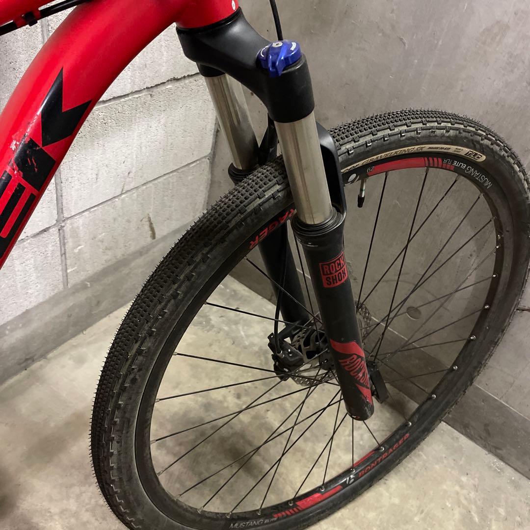 トレック自転車TREK X-cariber8赤黒 送料無料