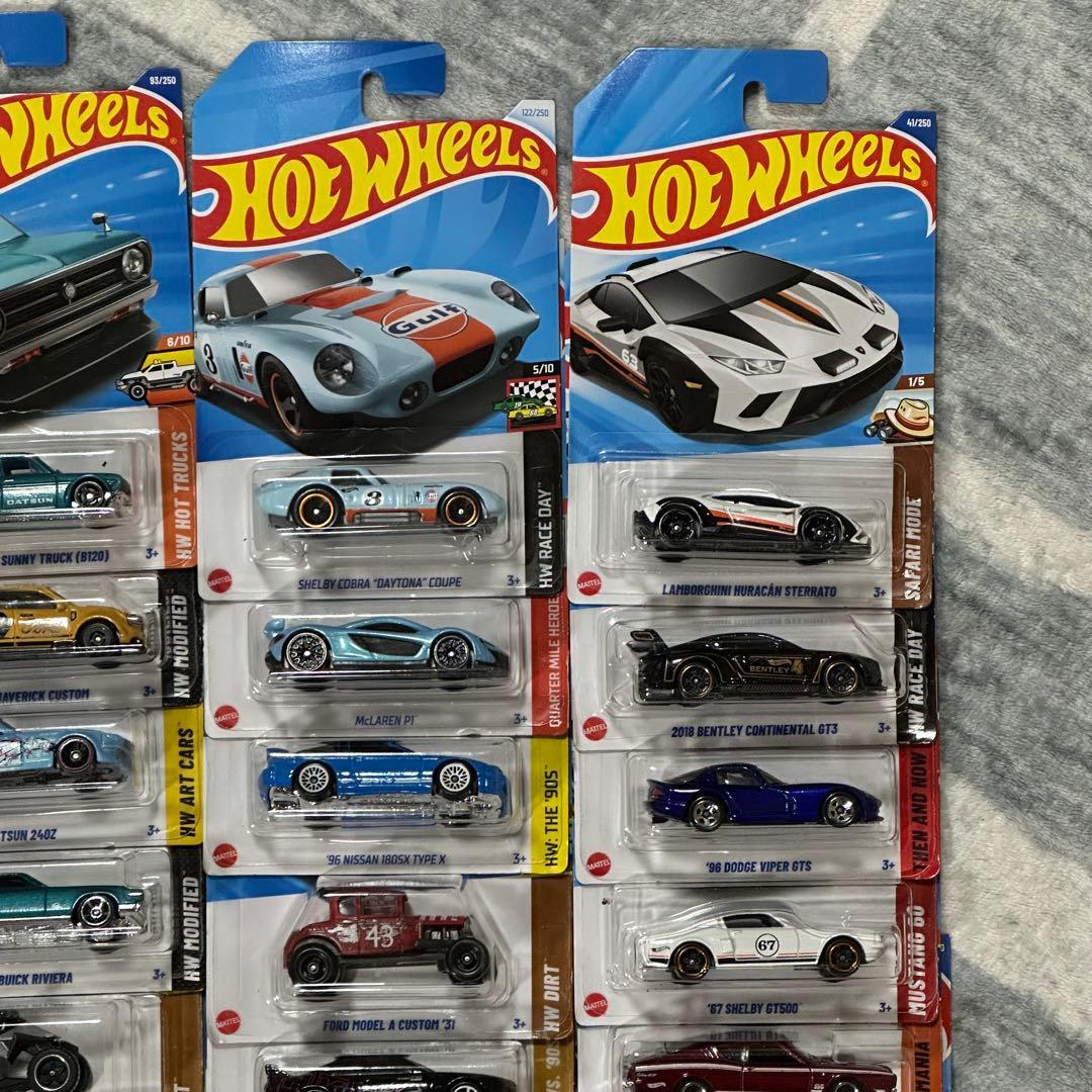 ホットウィール ベーシック 36台セット⑤ フェラーリ GT-R等