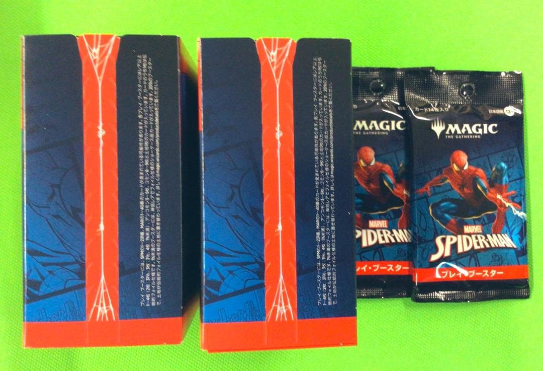 【MTG】『マーベル スパイダーマン』プレリリース＋プレイブースター各2ヶ ④