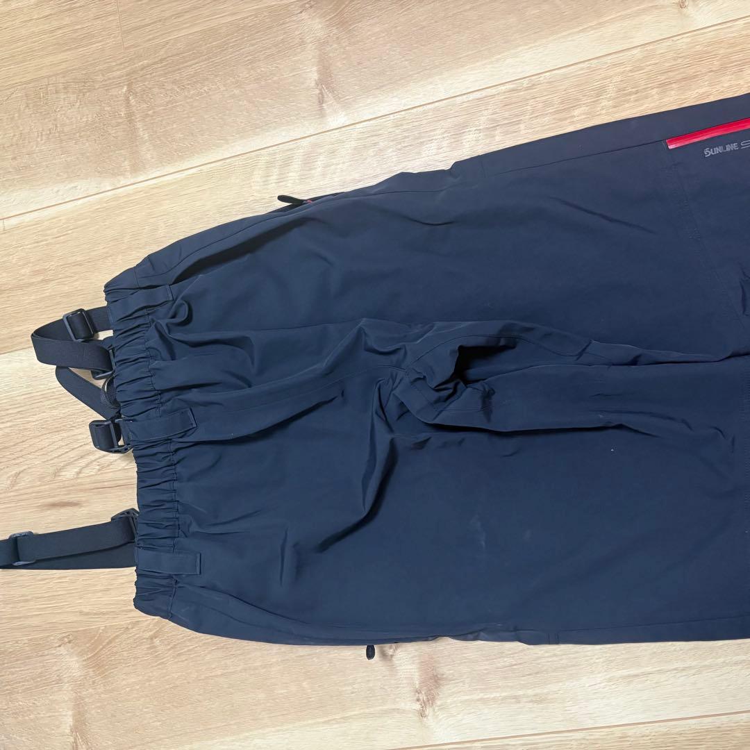 SUNLINE レインウェア Mサイズ 黒　(SUW-23301)+キャップ