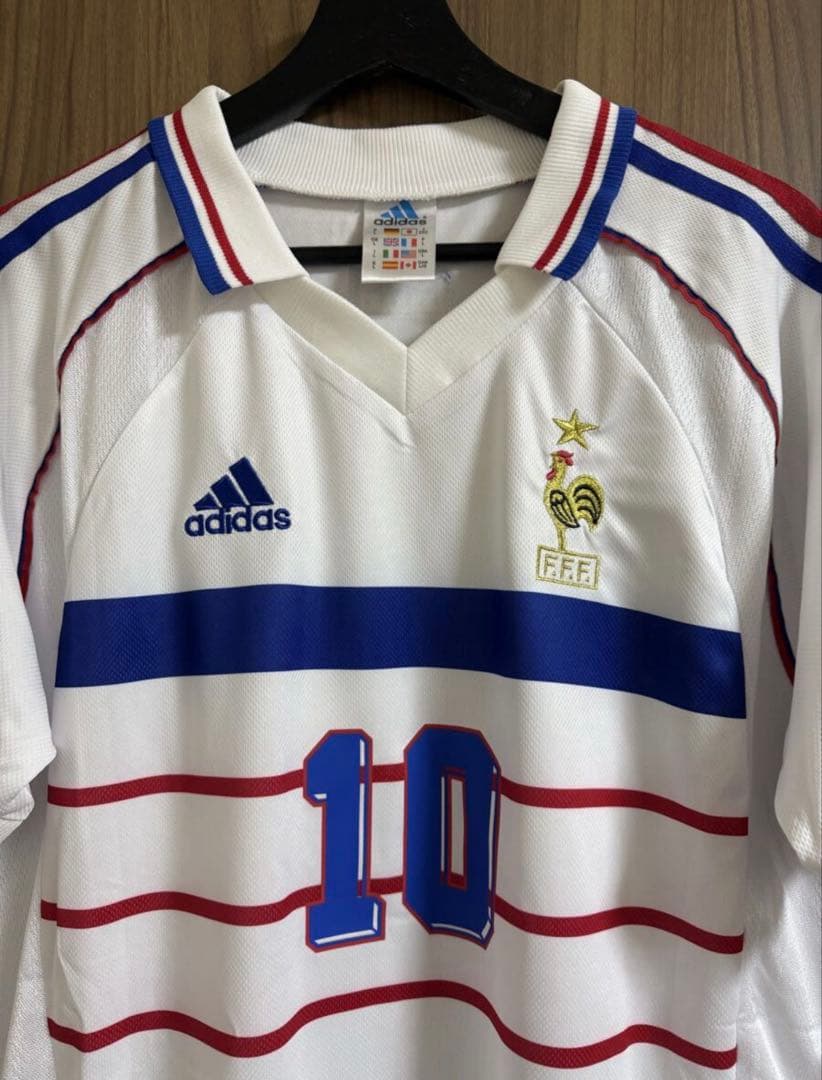 1998 W杯　フランス　ユニフォーム　ジダン
