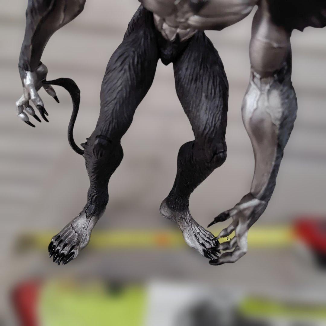 デビルマンフィギュア 約30cm 黒と灰色