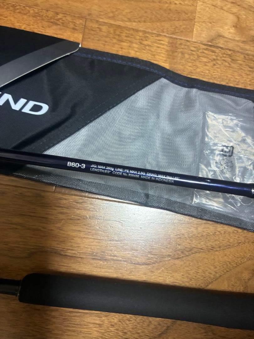 【美品】シマノ 24ゲームタイプJ フルベンドB 60-3