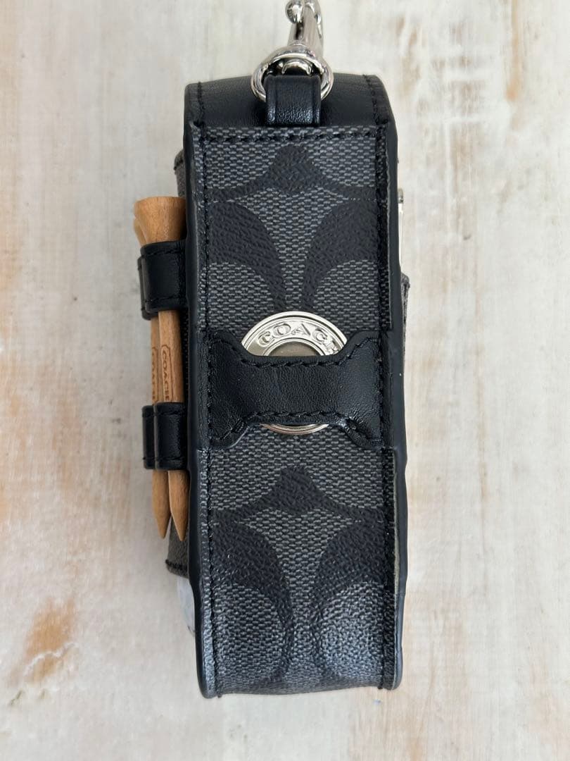coach ゴルフボールケース 完品 未使用 美品
