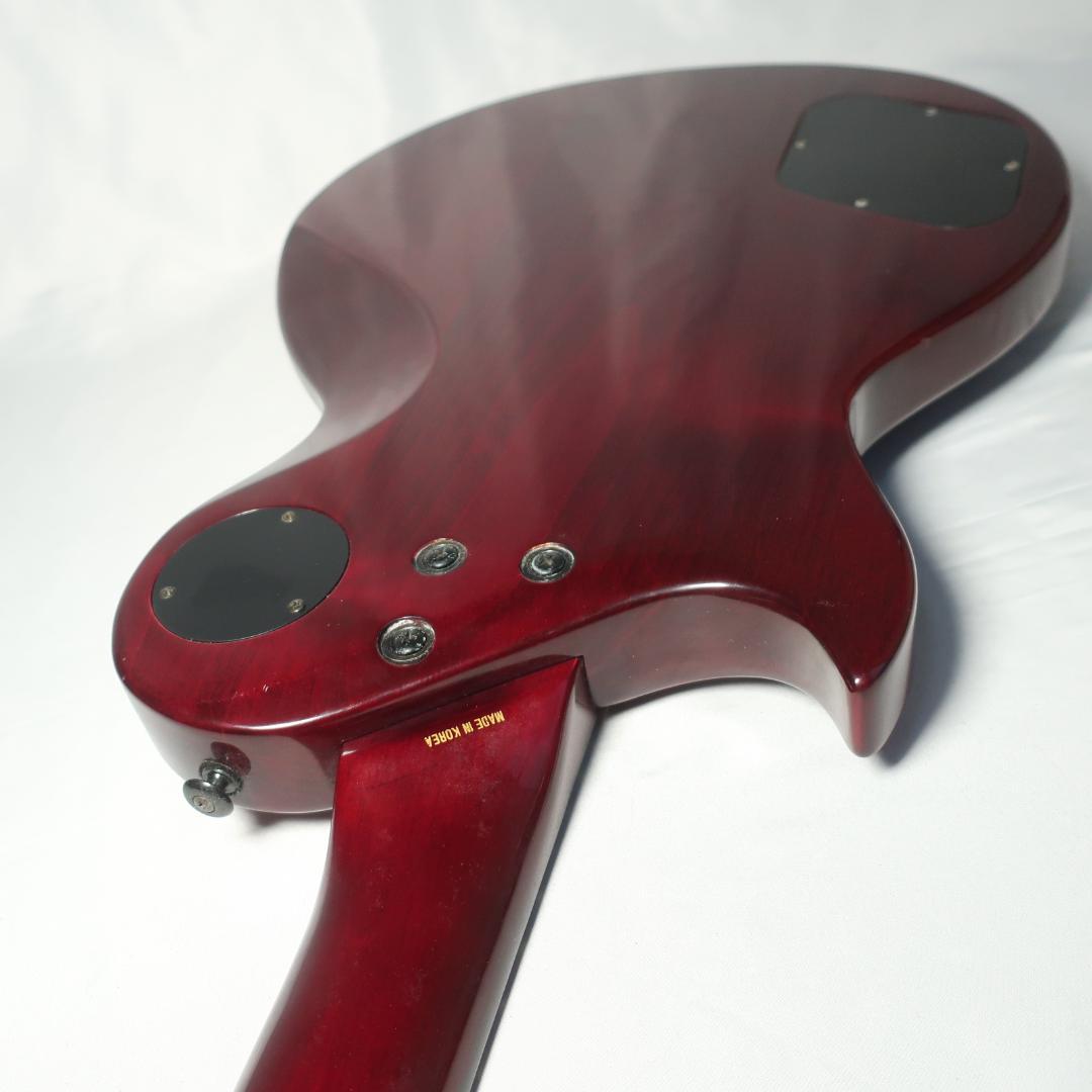 Aria Pro Ⅱ PEシリーズ エレキギター ケース付 ワインレッド