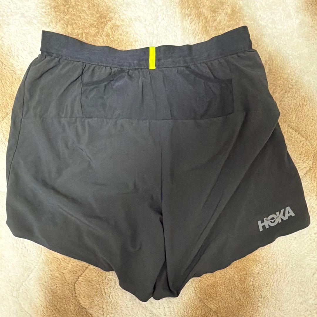 HOKA M GLIDE 5 SHORT ブラック + Tシャツ