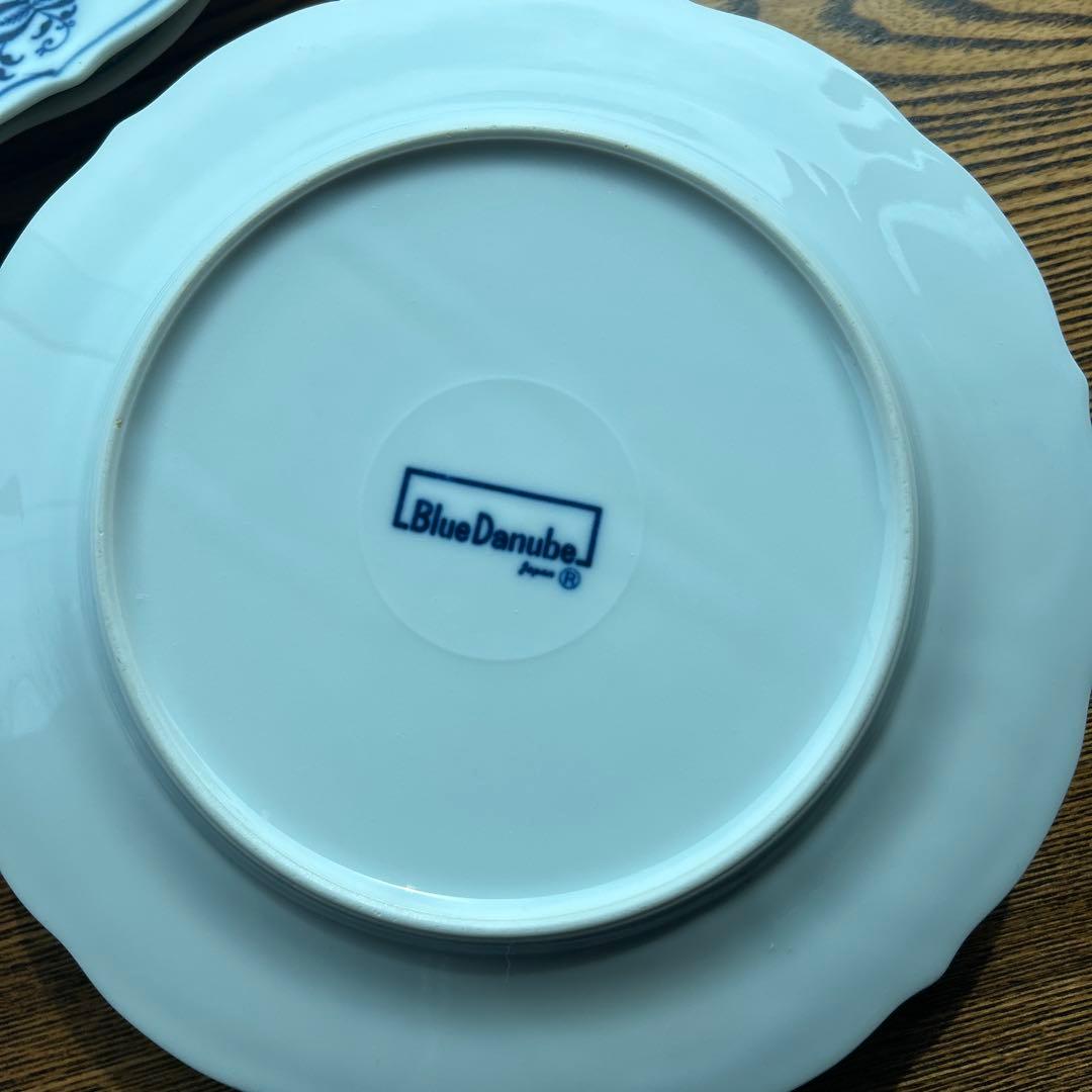 Blue Danubeプレート4枚　スープ皿1枚　ヴィンテージ　生産終了品