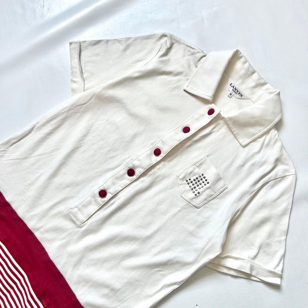 LANVIN SPORT ランバンスポール　ポロシャツ　ワンピース　ゴルフ　38