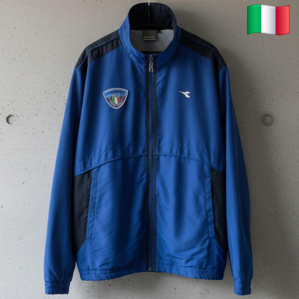 【希少】00s 03/05 イタリア代表 トラックジャケット DIADORA