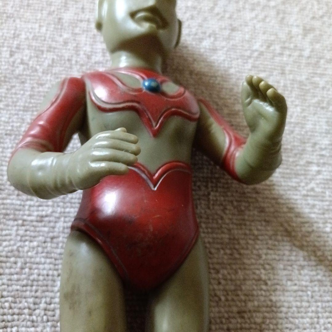 ズ*ン様 約29cm 帰ってきたウルトラマン　ソフビ　ブルマァク　当時物