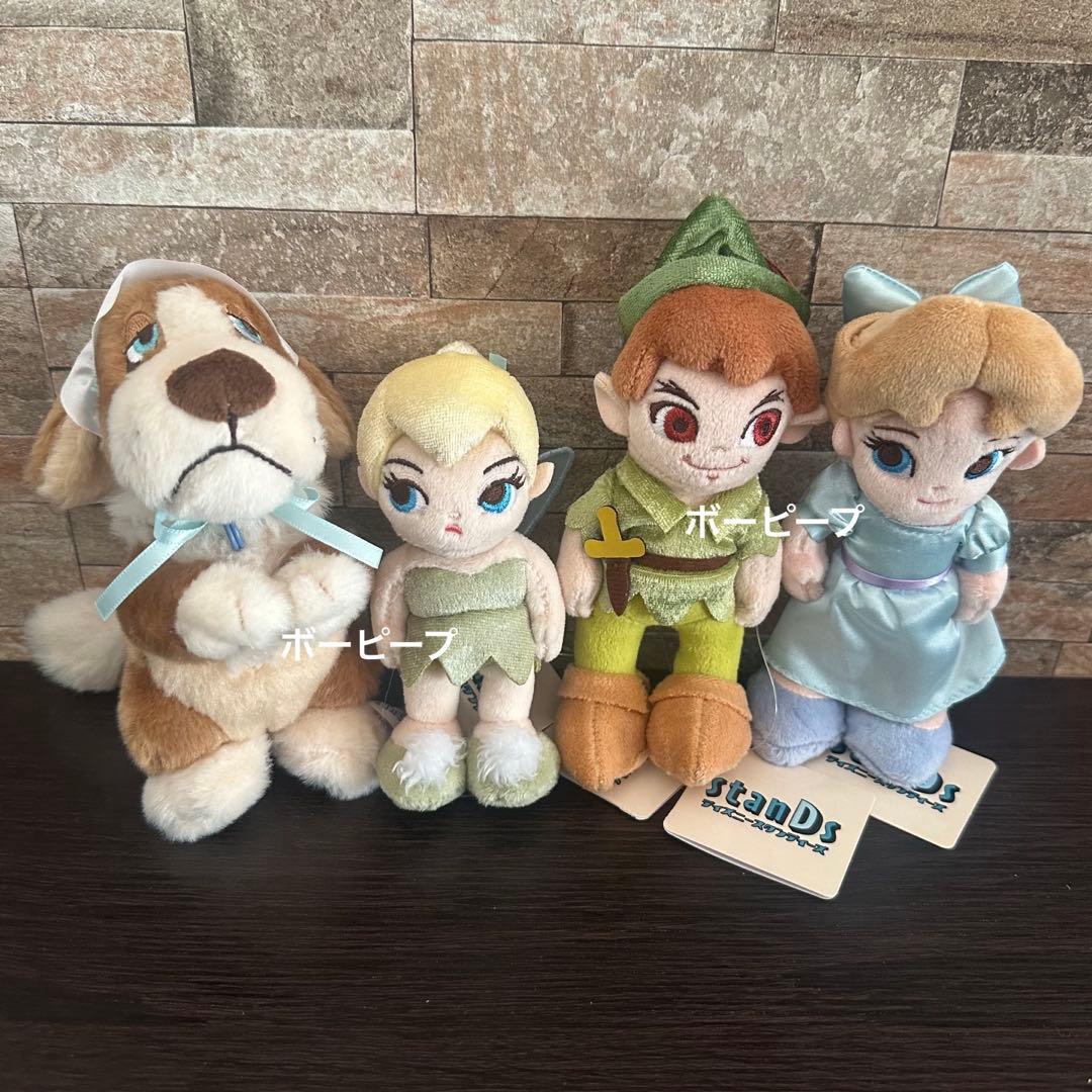 ぬいぐるみ Disney stanDs ピーター・パン 6点セット