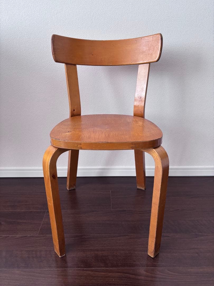 椅子 Alvar Aalto chair 69 Finsven 1940s