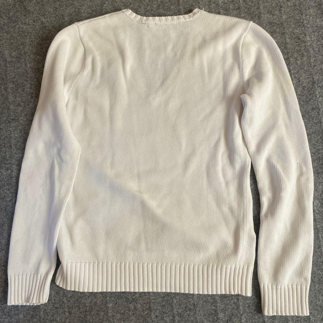 Ralph Lauren Sport レディースセーター M 白