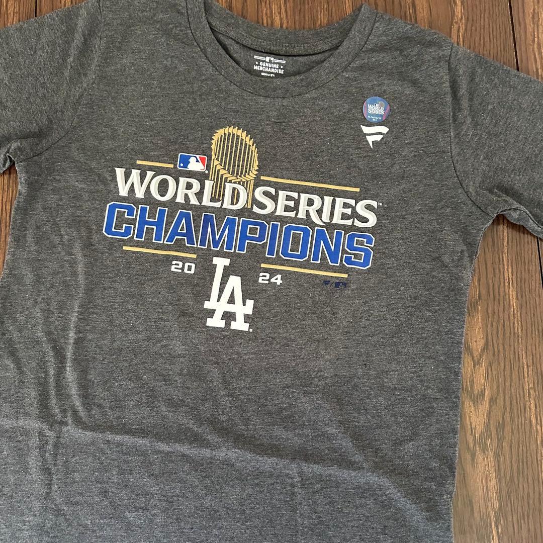 新品★MLB★ LAドジャース 2024 ワールドシリーズ チャンピオンTシャツ