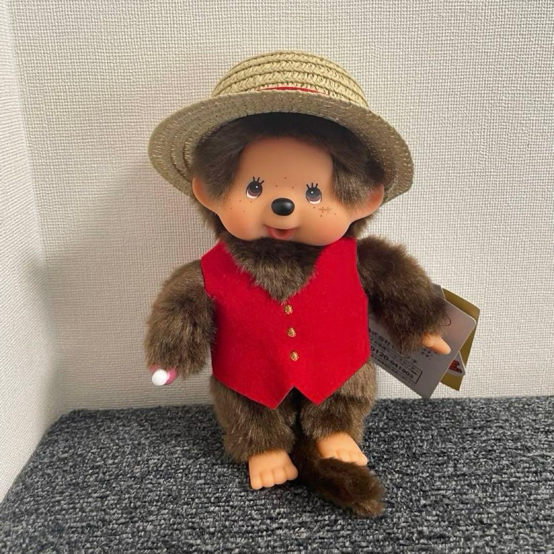 【新品】モンチッチ×NETFLIX ワンピース ルフィ ぬいぐるみ Sサイズ