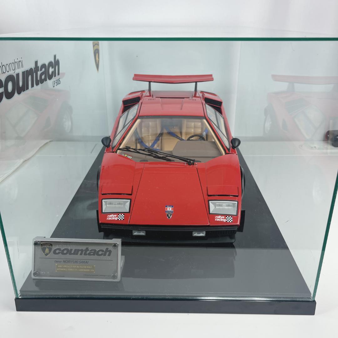 美品☘️　デアゴスティーニ 1/8 ランボルギーニ カウンタック LP500S