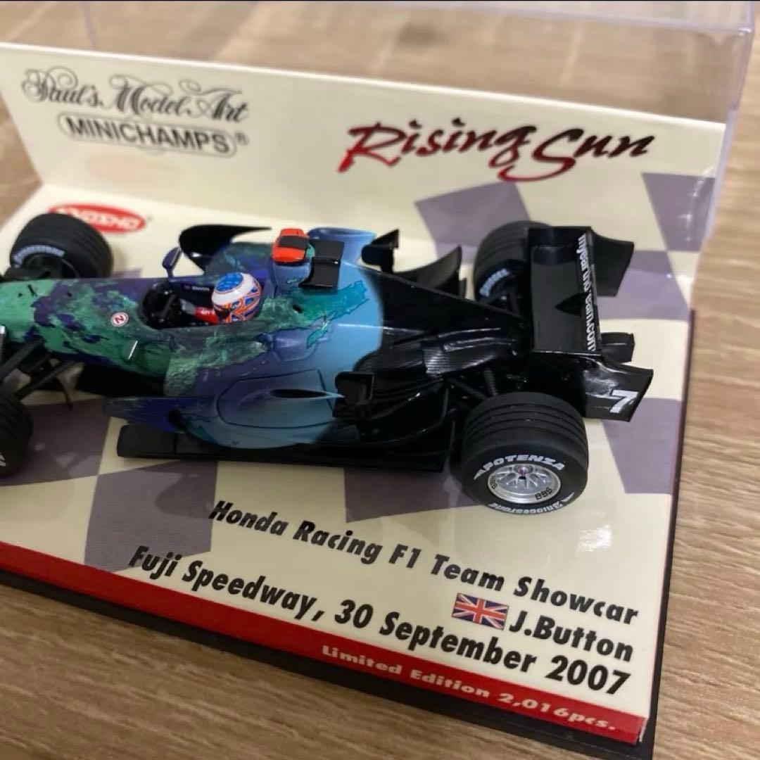 ミニカー HondaRacing F1TeamShowcar2007 #7J.Button