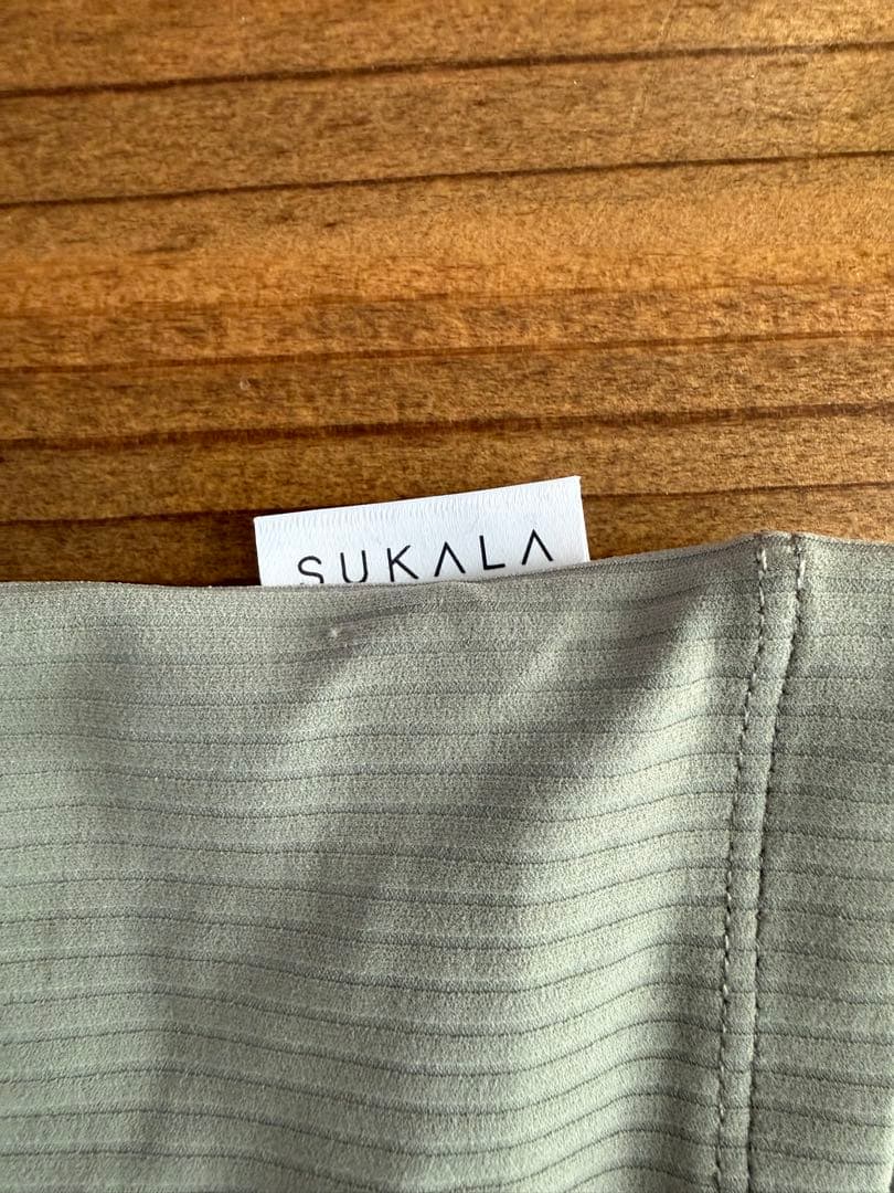 SUKALAベーシックリブショートタンクトップ　M