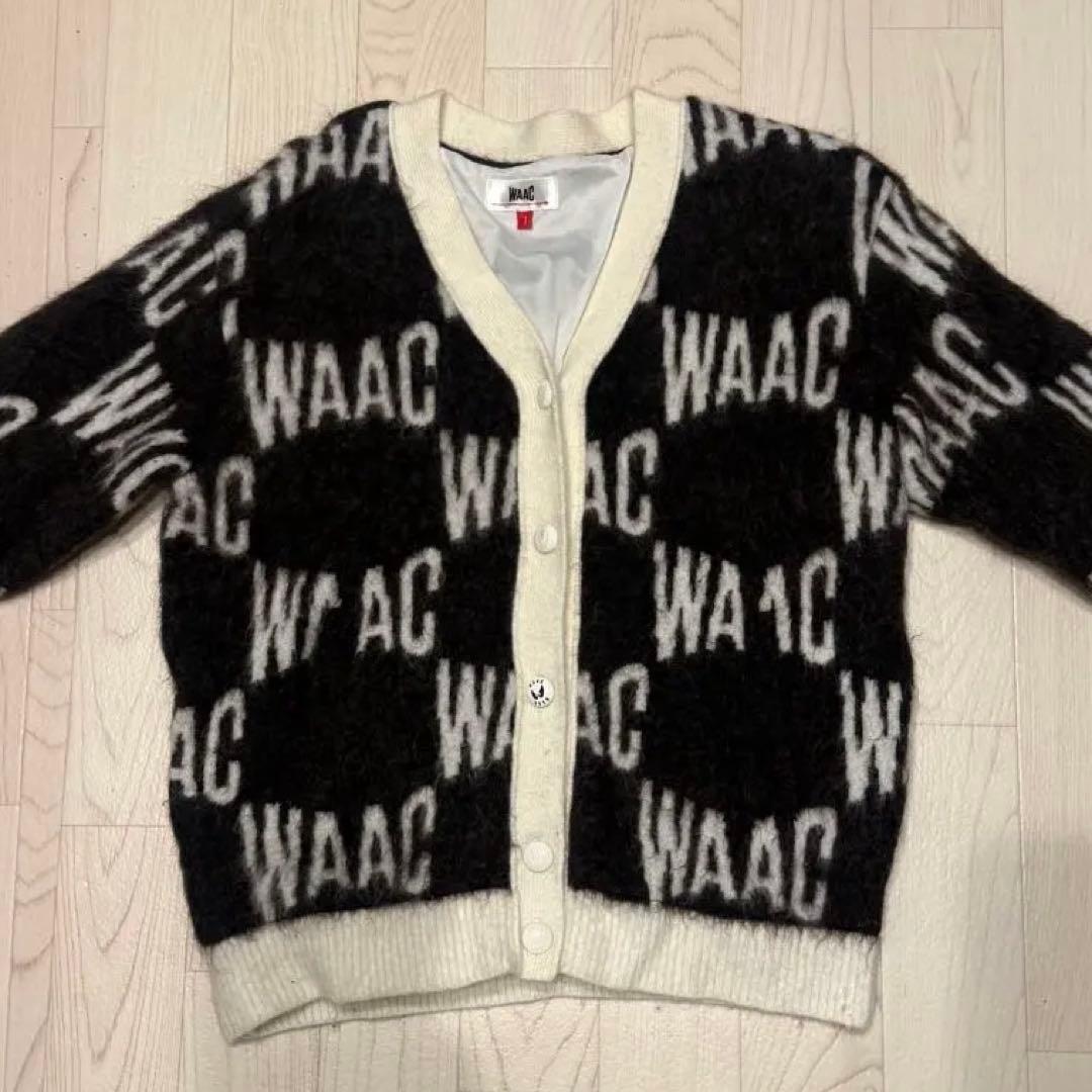 【希少】WAACワック ゴルフウェア カーディガン レディース サイズ1 ニット