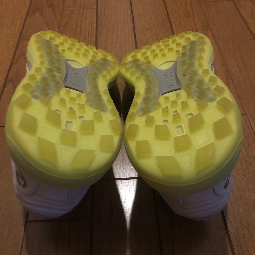 エコー　ECCO GOLF LT1 ホワイト/ライム 27.5㎝ゴルフシューズ