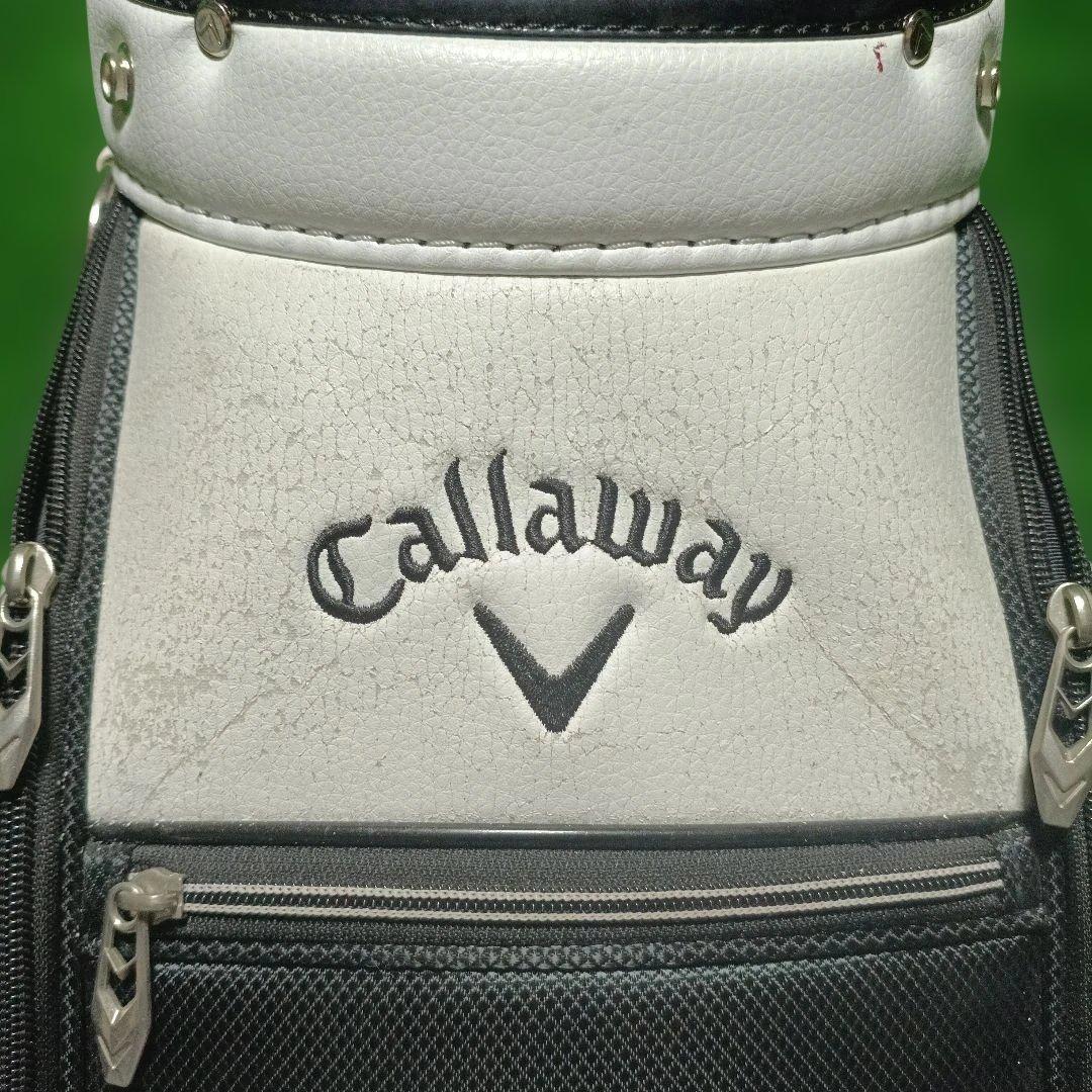 Callaway キャディバッグ ホワイト・グリーン フードなし