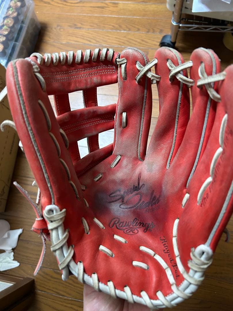 軟式　ローリングス　オーダーグローブ　外野用