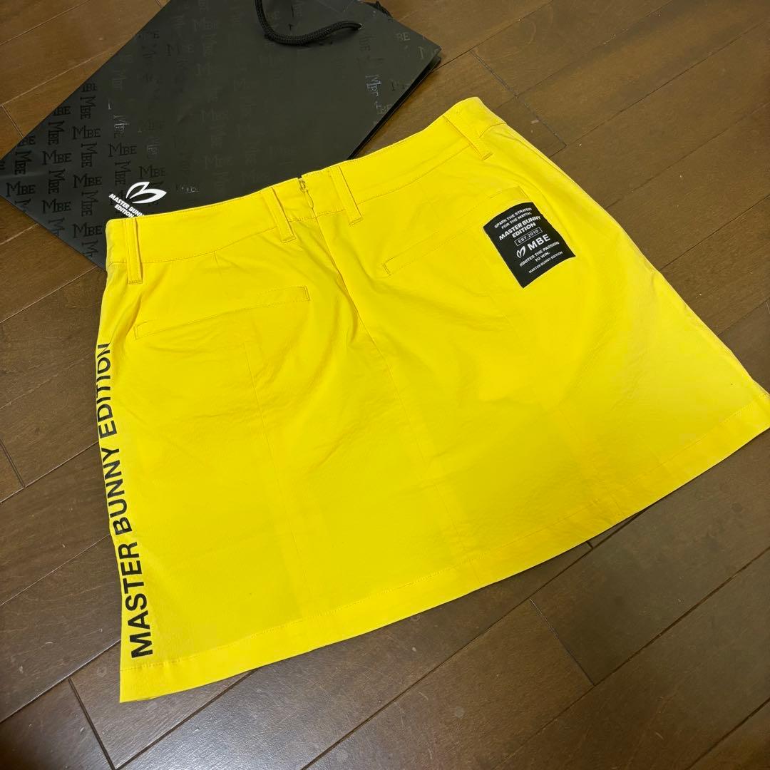 MASTERBUNNYEDITION夏物イエロースカート新品サイズ1