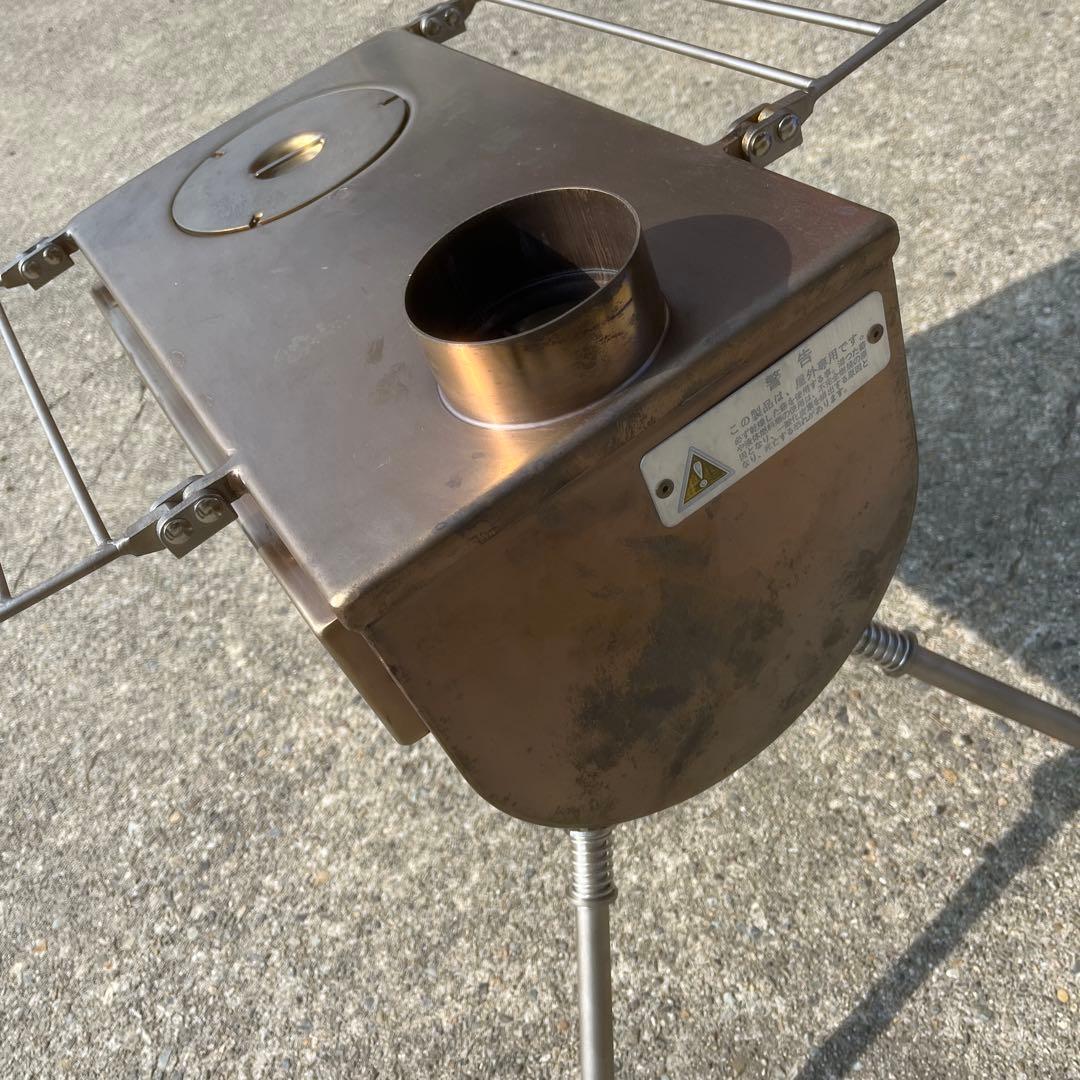 WOOD BURNING STOVE SIDE VIEW Lサイズ