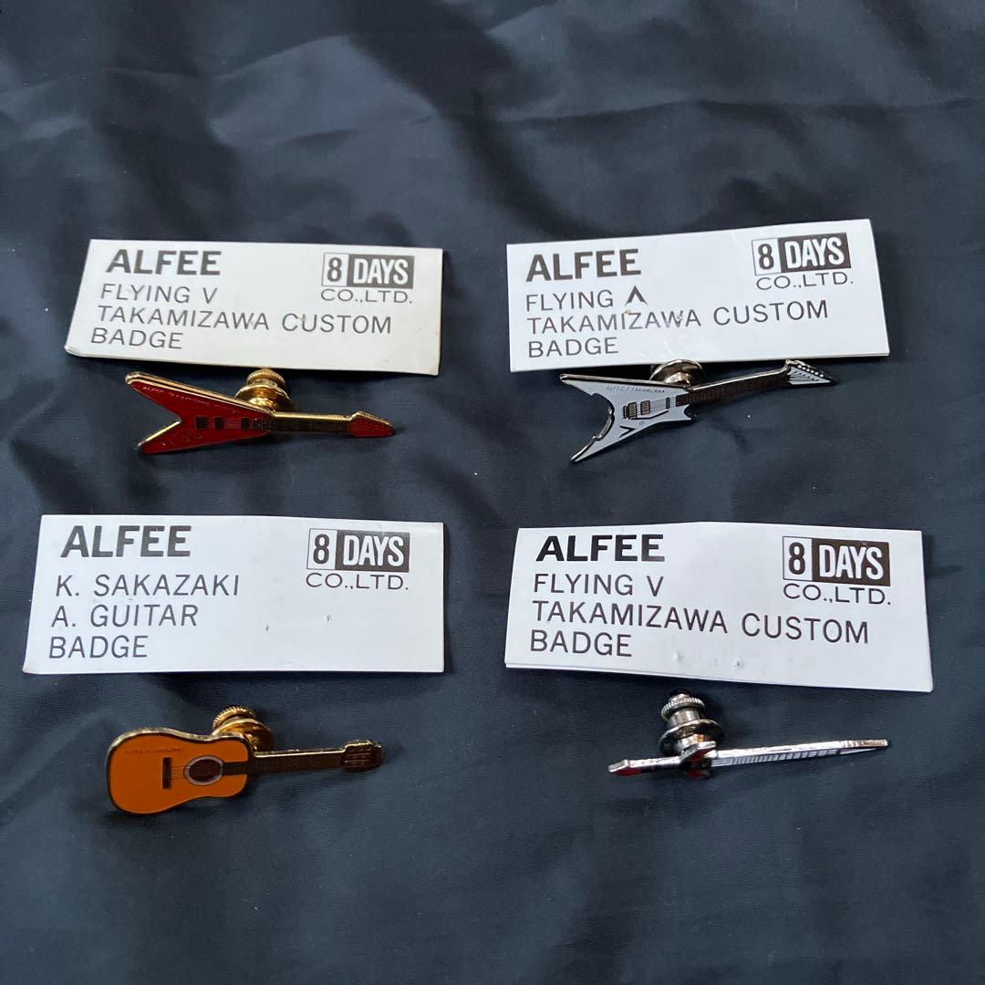 THE ALFEE 1980年代 グッズ13点おまとめセット