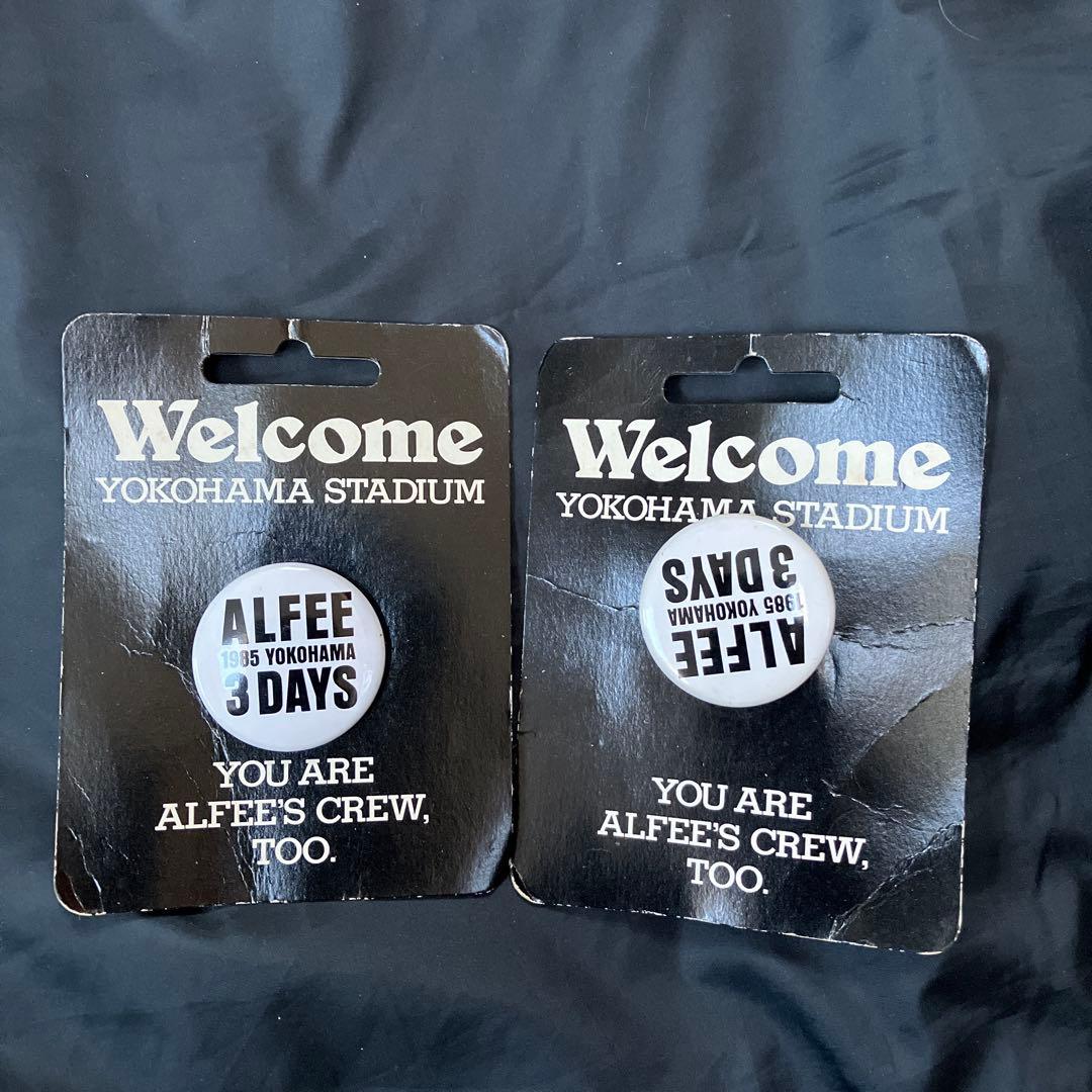 THE ALFEE 1980年代 グッズ13点おまとめセット