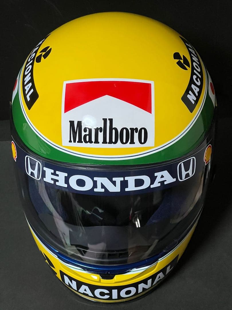 Shoei RFD（サイズL）– Senna Suzuka 1992 スタイル