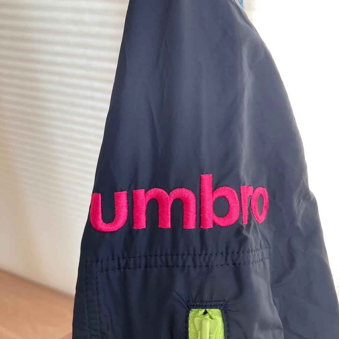 umbro ウィンドブレーカー 上下　黒/青/ピンク/緑