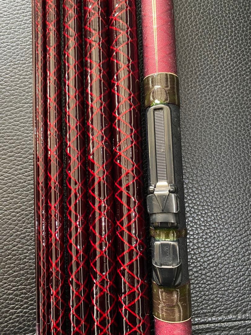 美品・希少ダイワ ケブラーカーボン チヌ 1号-63R 前打ち 振出 6.3m