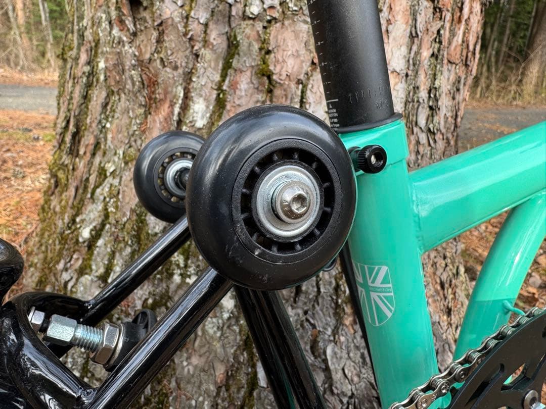 ブロンプトンオマージュ　LITEPRO折りたたみ自転車