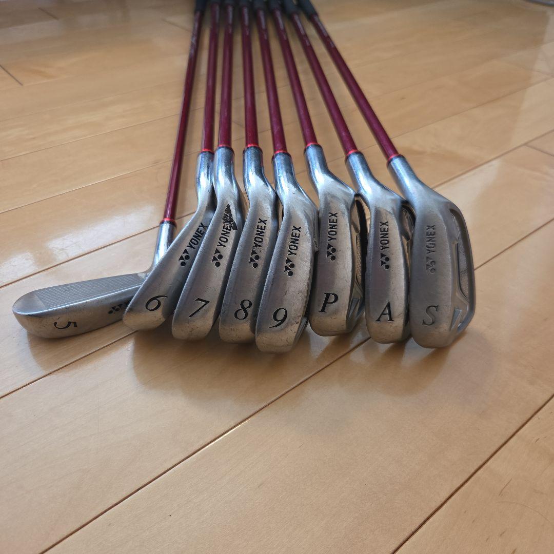 YONEX アイアンセット 7本セット カーボンS