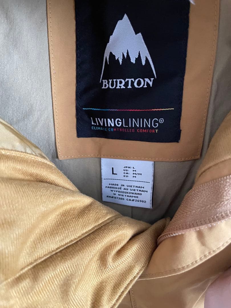 美品　BURTON スノーボードパンツ