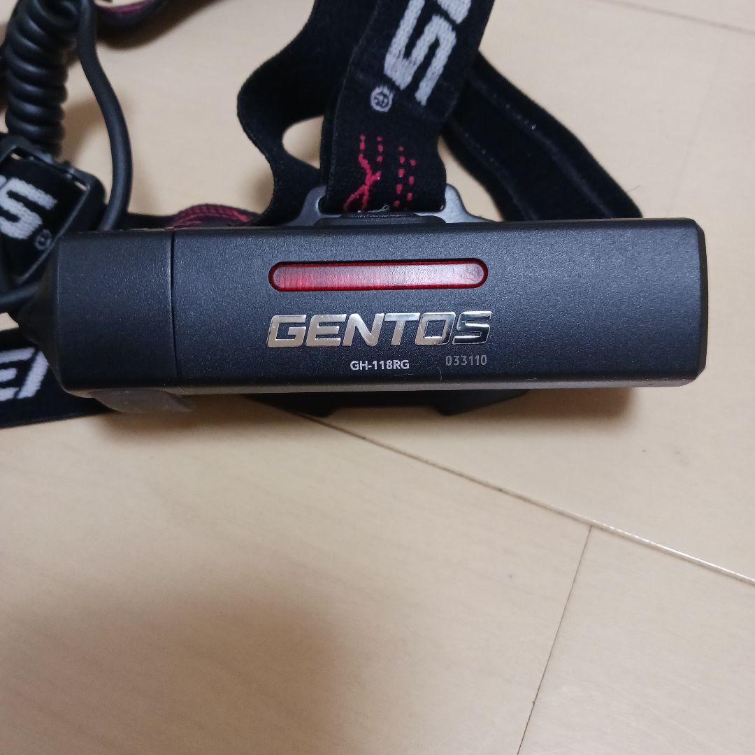 GENTOS ヘッドランプ GH-118RG