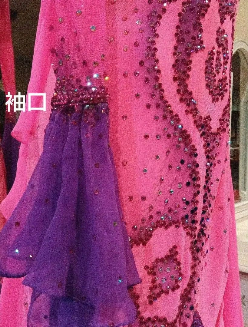 社交ダンスドレス　タカダンス　スタンダードドレス　モダンドレス　ダンス衣装
