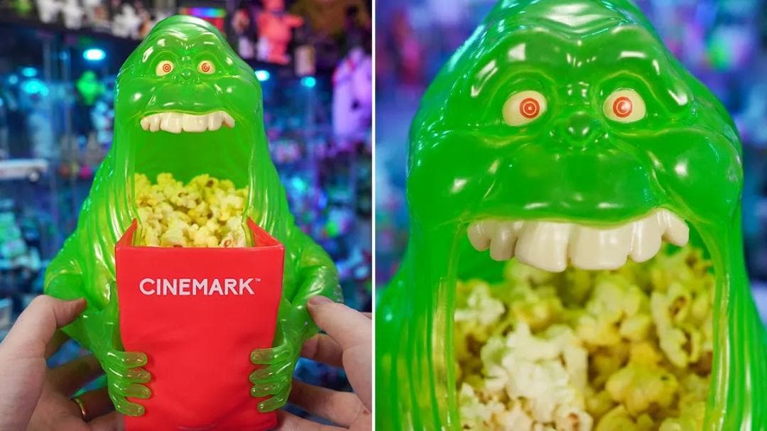 ゴーストバスターズ★スライマー★ポップコーンバケット★モンスター★おもちゃ★映画