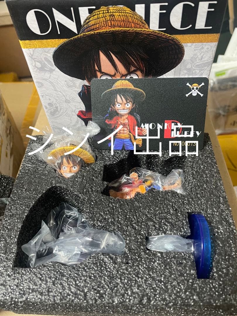 翌日発送　A+　ルフィ　ワンピース　フィギュア　ガレージキット