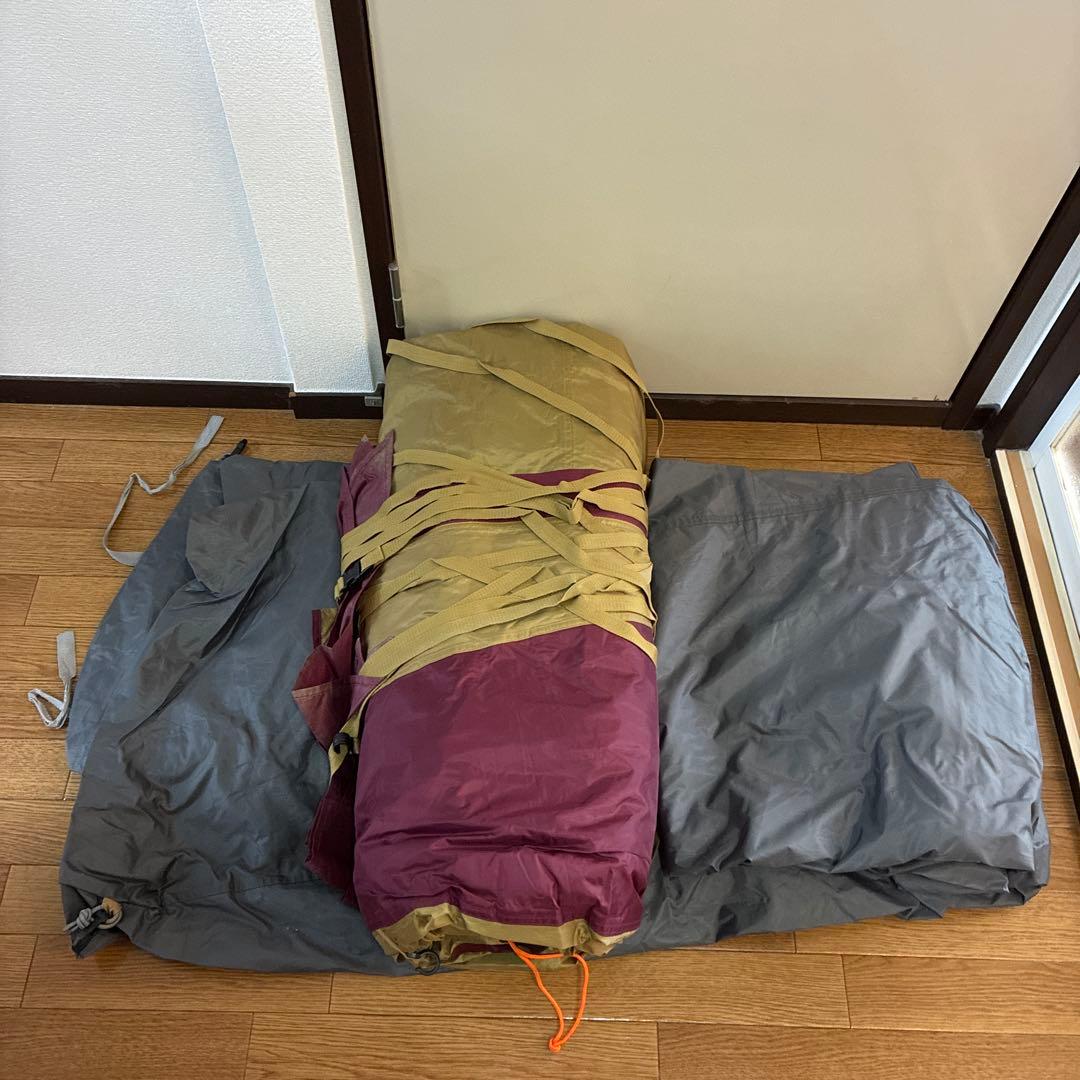 Coleman タフスクリーン2ルーム バーガンディ色＋付属品