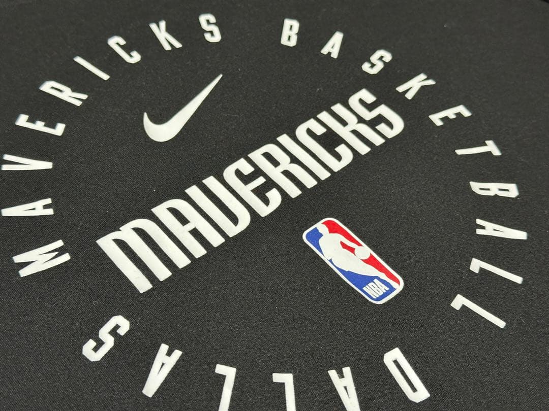 マーベリックスNBA25シーズン選手支給品UsedプラクティスロングLサイズ黒色