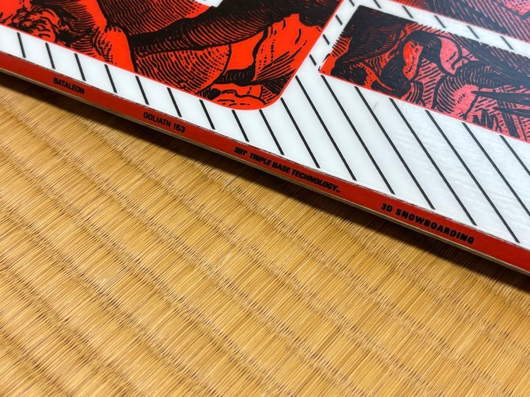 バタレオン/スノーボード/板/ゴライアス/153cm/オールラウンダー/パウダー