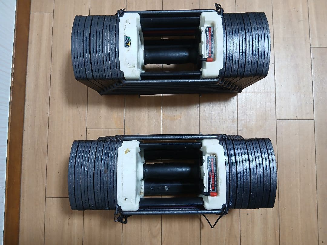 ②POWERBLOCK パワーブロック 可変式ダンベル 41Kg×1個