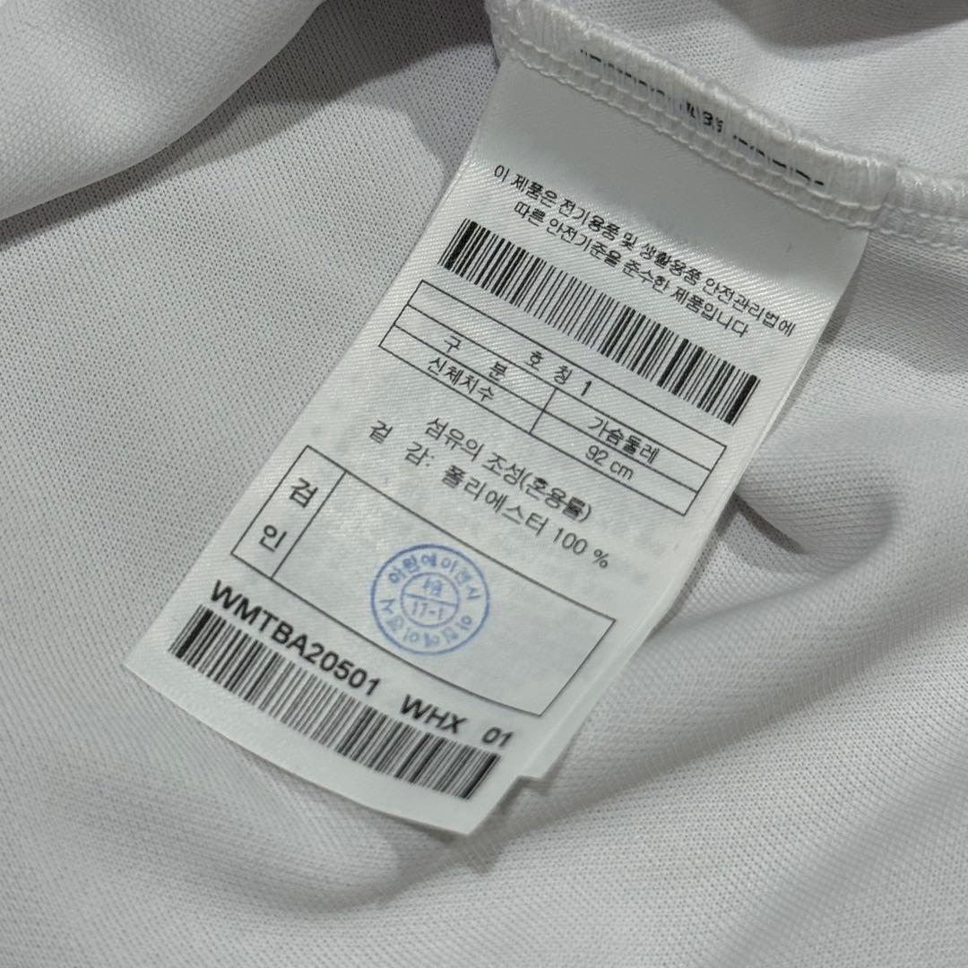 【50%オフ】定価1.9万円　WAAC ホワイト 長袖ポロシャツ　メンズ