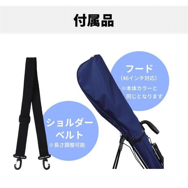 新品 OUTDOOR GOLF アウトドア ゴルフ セルフスタンド ブラウン