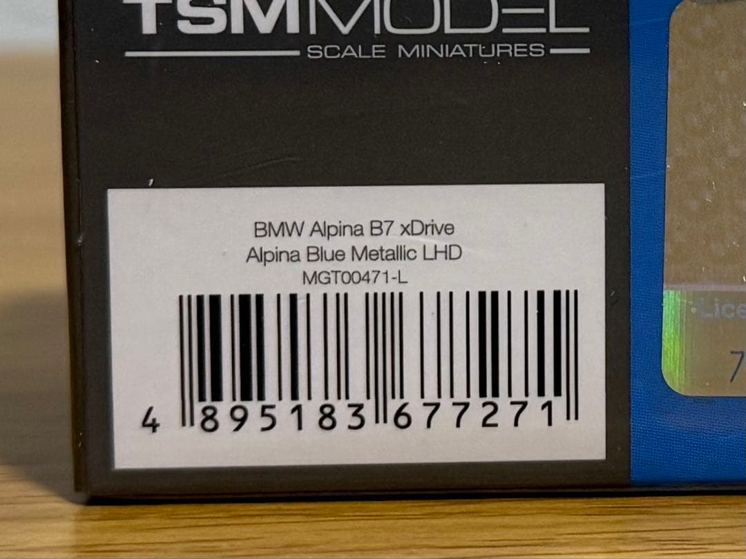 新品未開封  アルピナ B7 xDrive 1/64 MINI GT 2台